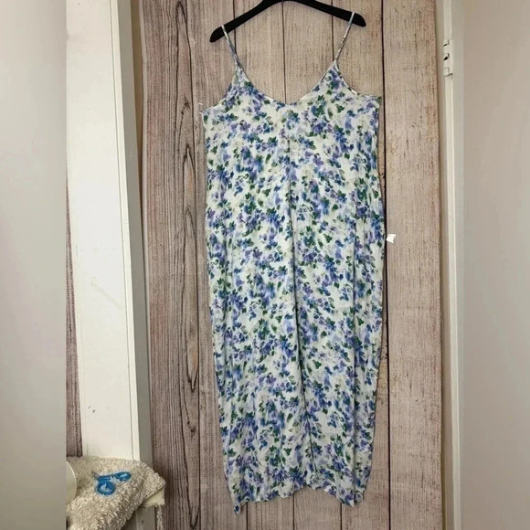 Love stitch Womens Floral Maxi dress size Medium to Large - Picture 5 of 14
